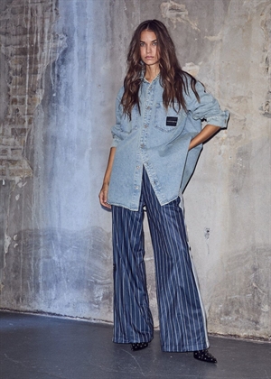 Miley denim skjorte Bleached Denim HAUTE L'AMITIÈ